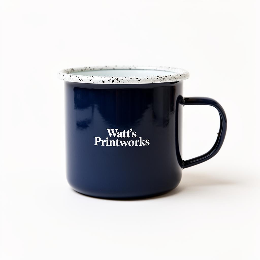 Enamel Campfire Mug